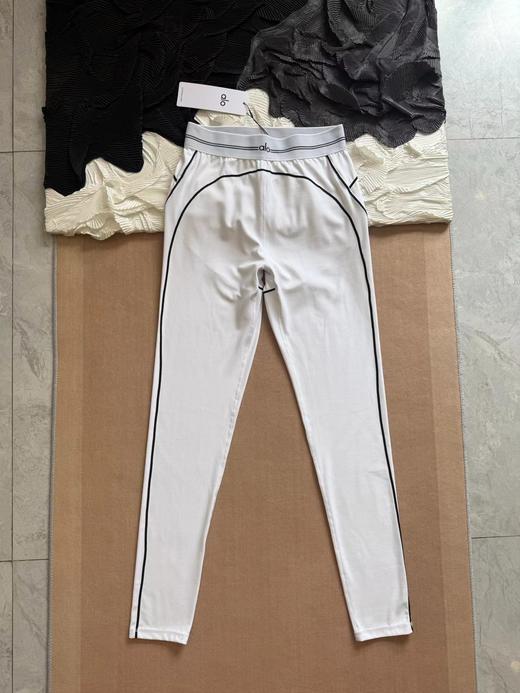 F033111内衣长裤套装早春新款时尚百搭极简黑白撞色高弹瑜伽裤 商品图6