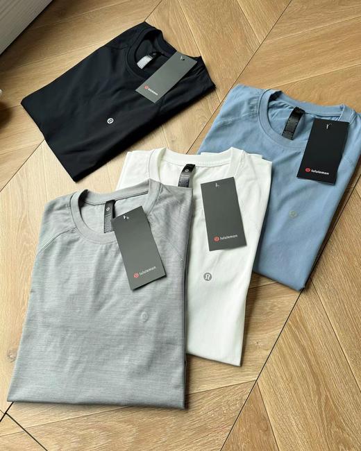 F0331117轻量化男士四色速干亲肤舒适拼色圆领短袖T恤 商品图2