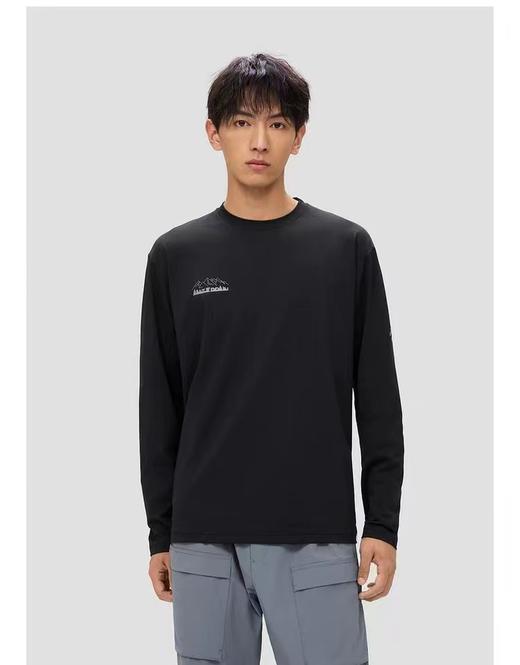 F033151夏季新款时尚百搭日常通勤简约户外山系基础款长袖T恤 商品图7