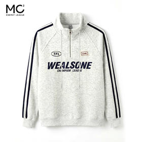 女装立领袖子织带款卫衣-26032W6212003