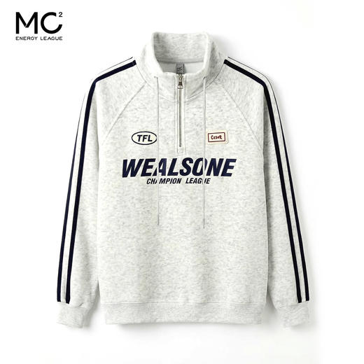 女装立领袖子织带款卫衣-26032W6212003 商品图0