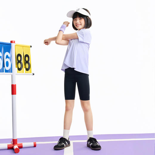 女童圆领短袖针织衫夏季新款安奈儿童装EG621686 商品图5