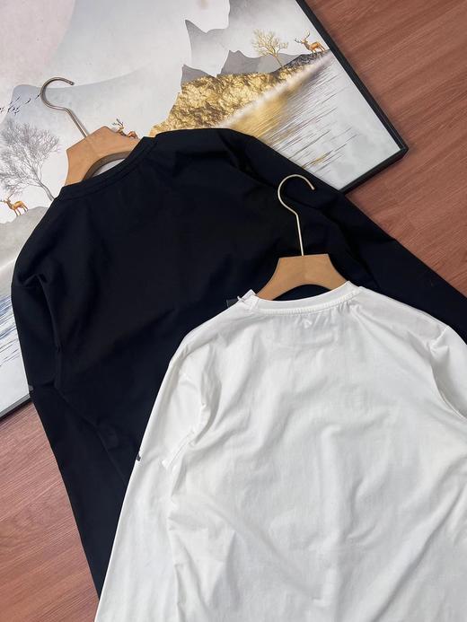 F033151夏季新款时尚百搭日常通勤简约户外山系基础款长袖T恤 商品图3