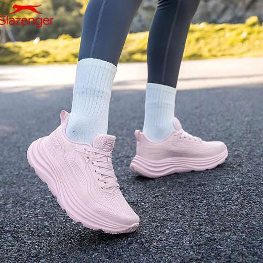 热卖！舒适又好看！史莱辛格Slazenger 轻奢运动跑鞋 英国百年品牌 轻便舒适 S92 商品图1