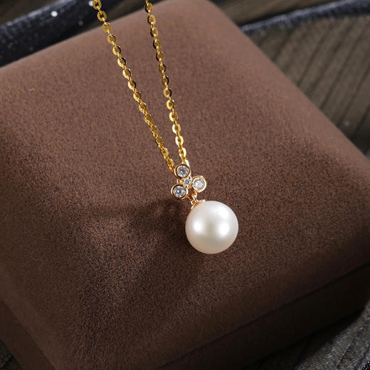 子佩集【简悦日常】银S925珍珠惜王妃套链项链【YP0048】双色三点2602 商品图1