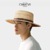 【2026新品】Christys'百年皇室品牌 花纹宝草牛皮装饰大帽檐草帽 商品缩略图2