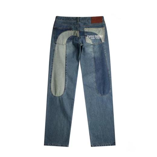 F033101早春新款时尚百搭亲肤柔软水洗赤耳窄脚牛仔裤长裤 商品图0