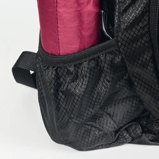 骆驼户外双肩包女背包旅行包轻量书包学生徒步旅游登山包黑色 商品图5