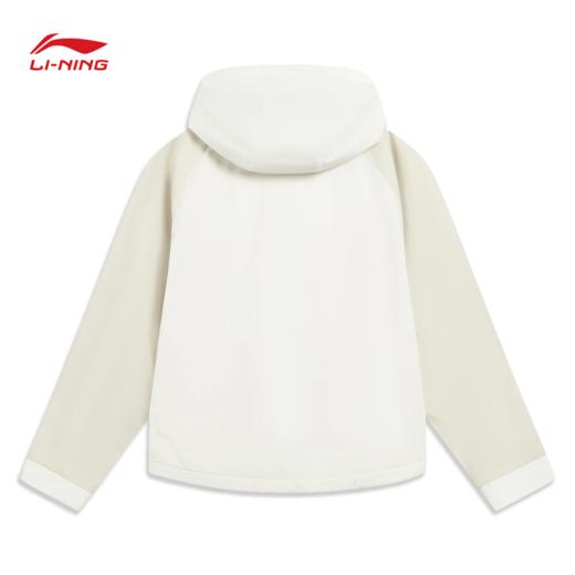李宁外套女士运动潮流系列连帽休闲秋冬梭织运动服AFDW426 商品图3