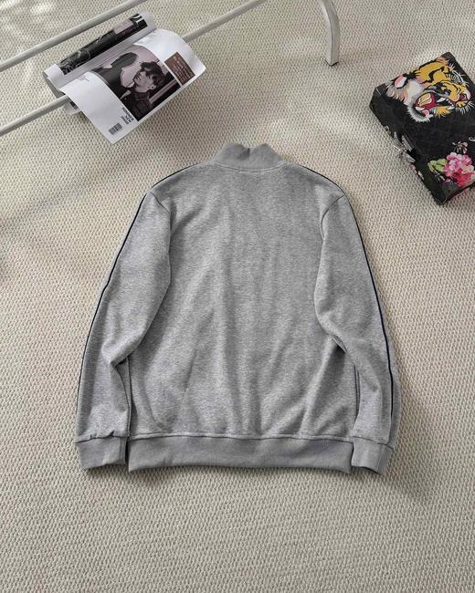 F0331111基础百搭款全棉针织大毛圈立领全拉链衫外套 商品图14