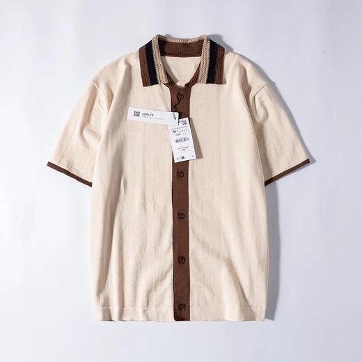 【gqwm-406】男子新款翻领短袖针织衫！！ 商品图1