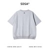 SDSA男装2026新款高贵轻奢时尚简约领口勾破设计圆领短袖T恤百搭 商品缩略图4
