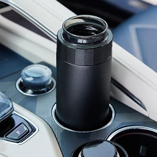 SENSO几简便携泡茶保温杯 400ml 黑色 商品图2