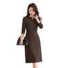 春季职业气质显瘦连衣裙长袖女款新款时髦潮流高级感裙子ZYF8609 商品缩略图4