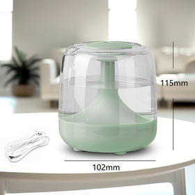 迷你加湿器 卧室用小型家用大喷雾香薰机 大雾量usb空气加湿器