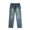 F033101早春新款时尚百搭亲肤柔软水洗赤耳窄脚牛仔裤长裤 商品缩略图1