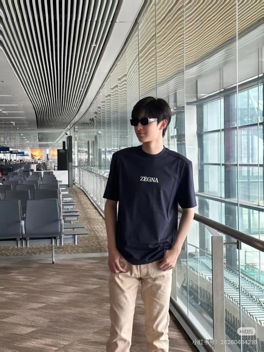 Z亚 新款字母休闲圆领短袖T恤 Z-15907 商品图2