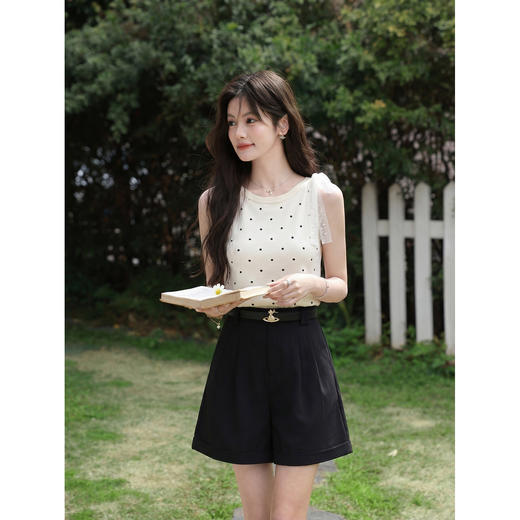 鹿向南【0402/20:00新品前1小时7折限量100件】杏色背心 商品图4