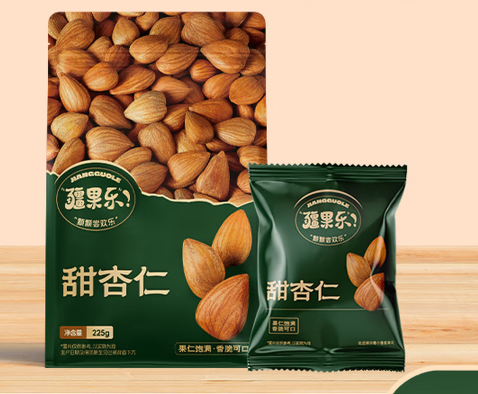 疆果乐甜杏仁225g