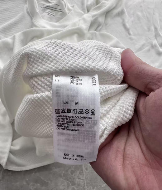 全新正品日单Global work26年新款男士速干弹力打底华夫格长袖T恤
尺码M L XL 商品图5