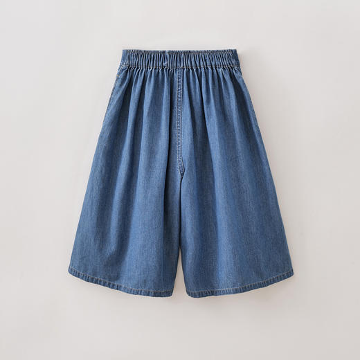 马克珍妮复古软牛仔女童七分A版裙裤2026年夏装新款560655 商品图1