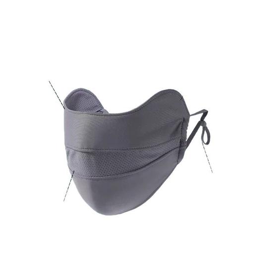 防晒口罩女高颜值夏季2025新款防紫外线面罩全脸冰丝透气遮阳薄款 商品图4