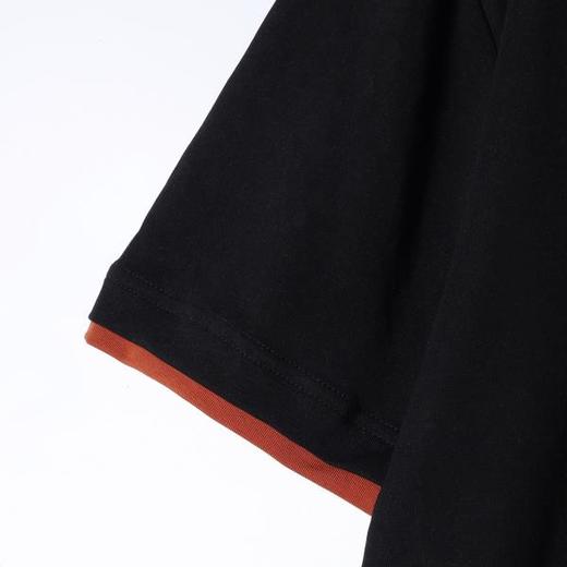 SDSA男装2026新款高贵轻奢潮牌撞色拼接假两件短袖T恤百搭时尚 商品图2