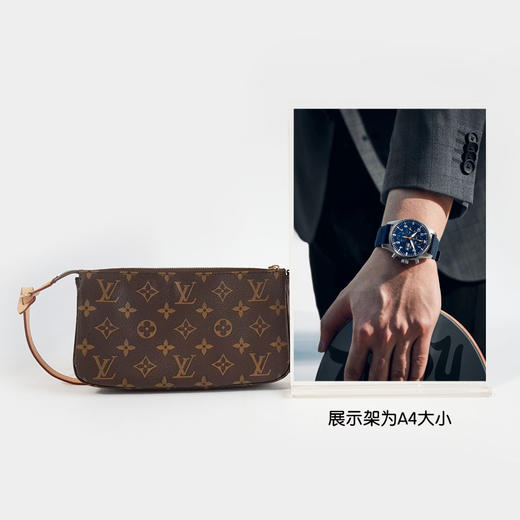 【95新】LV路易威登M40712老花大麻将腋下包单肩包女士270326TJ20 商品图9
