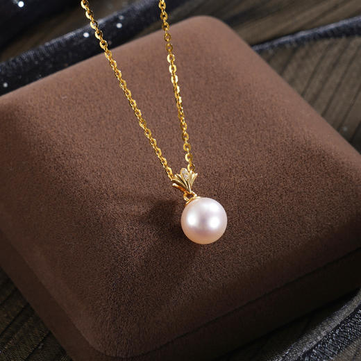 子佩集【悦己时光】银S925珍珠惜王妃套链项链【P3075】双色兰花草2602 商品图1