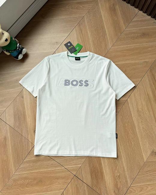 F0331118夏季新品日常三色立体刺绣字母LOGO短袖T恤 商品图10