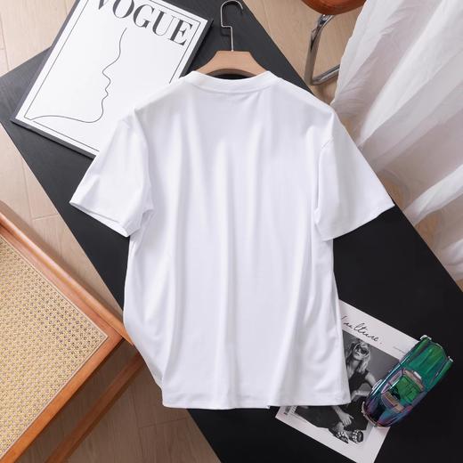F033161春夏季新款亲肤透气厚实挺括简约百搭刺绣短袖T恤 商品图6