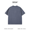SDSA男装2026新款高贵轻奢潮牌简约裁剪圆领短袖T恤百搭时尚上衣 商品缩略图4