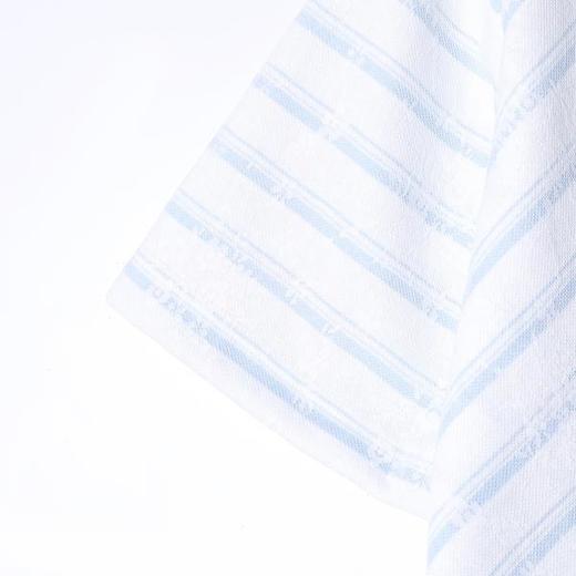 SDSA男装2026新款高贵轻奢简约撞色斜条纹肌理拉链短袖T恤百搭 商品图2