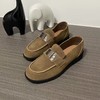 实体店订单尾货！无补！头层牛皮的乐福鞋  26Y03118- 商品缩略图4
