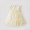 马克珍妮梦幻甜心女童网纱公主裙2026年夏装新款560858 商品缩略图1