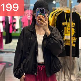 NC立领抽绳下摆松紧外套51220（黑）春季161011970321