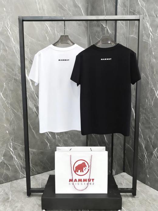 F033147春夏季新款时尚百搭地形等高线设计图案印花户外短袖T恤 商品图1