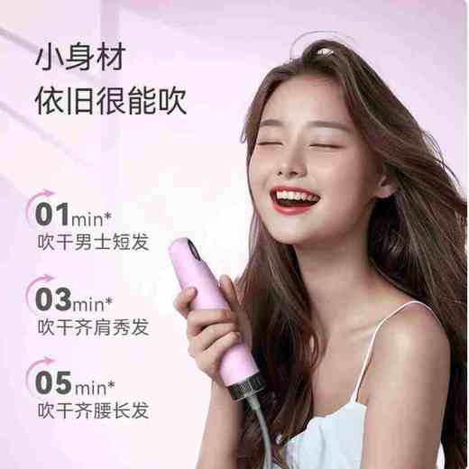 仙如（SYLPH）吹风机旅行便携式电吹风筒迷你小型高速负离子保养护发电吹风学生宿舍电吹风筒生日礼物 商品图3