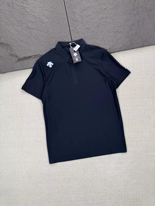 F0331132夏季新品高尔夫系列冰丝凉感无痕纯色半袖体恤POLO衫 商品图4