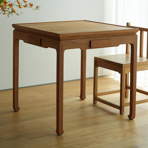 【麓家具】暄和四方桌 麻将桌 方桌 棋牌桌 茶桌 八仙桌 商品图2
