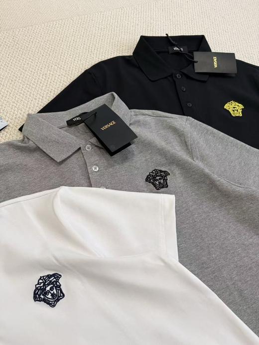 【2fz1】男子轻奢刺绣珠地商务休闲短袖POLO衫！！ 商品图2