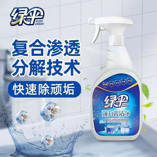 绿伞瓷洁净卫生间清洁剂强力去污除垢不伤釉面宿舍家用神器 商品图6
