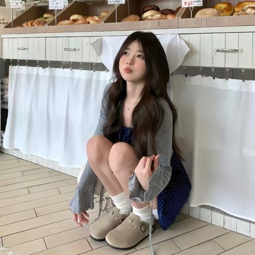 【慵懒感必备】sandy.lady高品7色厚底勃肯拖 商品图2