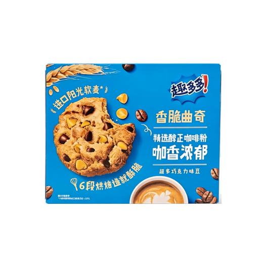 【超市】趣多多咖啡味香脆曲奇170g 商品图0
