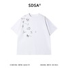 SDSA男装2026新款高贵轻奢潮牌小众印花设计圆领短袖T恤百搭上衣 商品缩略图0