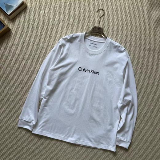 F0331129春秋长袖圆领上衣休闲印花简约时尚纯棉t恤 商品图13