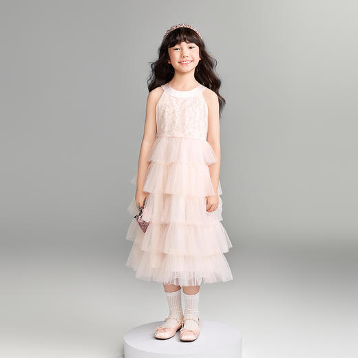 【实体店同款】女童礼裙夏季新款安奈儿童装AG623171 商品图3