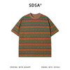 SDSA男装2026新款高贵轻奢潮牌时尚趣味条纹圆领短袖T恤百搭上衣 商品缩略图0