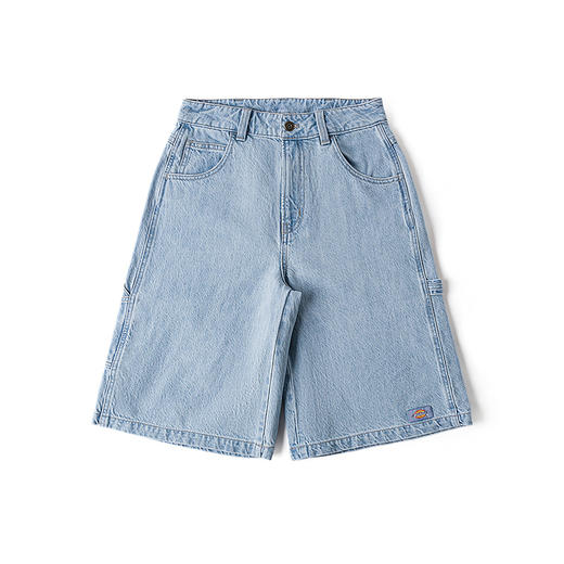 Dickies2025夏新款女式无弹牛仔面料伐木短裤 宽松工装版型 DK0A87TK 商品图5