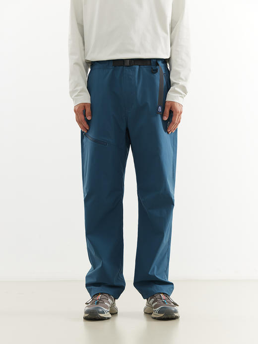 吃茶去chichaqu26春夏户外无氟防水轻量软壳长裤运动徒步骑行攀岩 商品图0